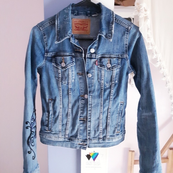 LEVI'S trucker fitted seXy jean jacket - Picture 2 of 6